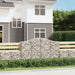 Schanskorven 5 St Gewelfd 200X50X120/140 Cm Ijzer 200 x 50 x 120/140 cm