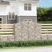 Schanskorven 2 St Gewelfd 200X50X160/180 Cm Ijzer 200 x 50 x 160/180 cm