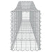 Schanskorven 7 St Gewelfd 400X30X40/60 Cm Ijzer 400 x 30 x 40/60 cm