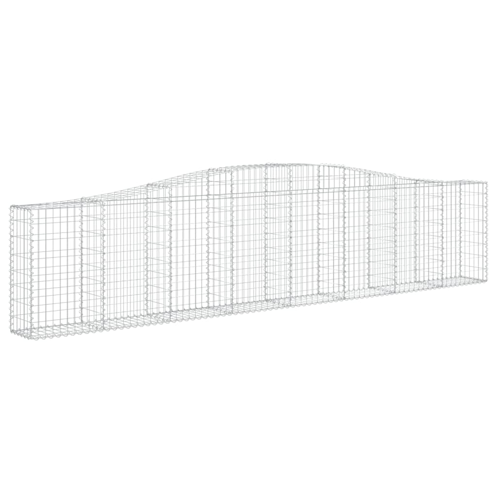 Schanskorven 2 St Gewelfd 400X30X80/100 Cmg Ijzer 400 x 30 x 80/100 cm