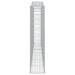 Schanskorven 2 St Gewelfd 400X30X140/160 Cm Ijzer 400 x 30 x 140/160 cm