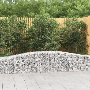 Schanskorven 4 St Gewelfd 400X50X40/60 Cm Ijzer 400 x 50 x 40/60 cm
