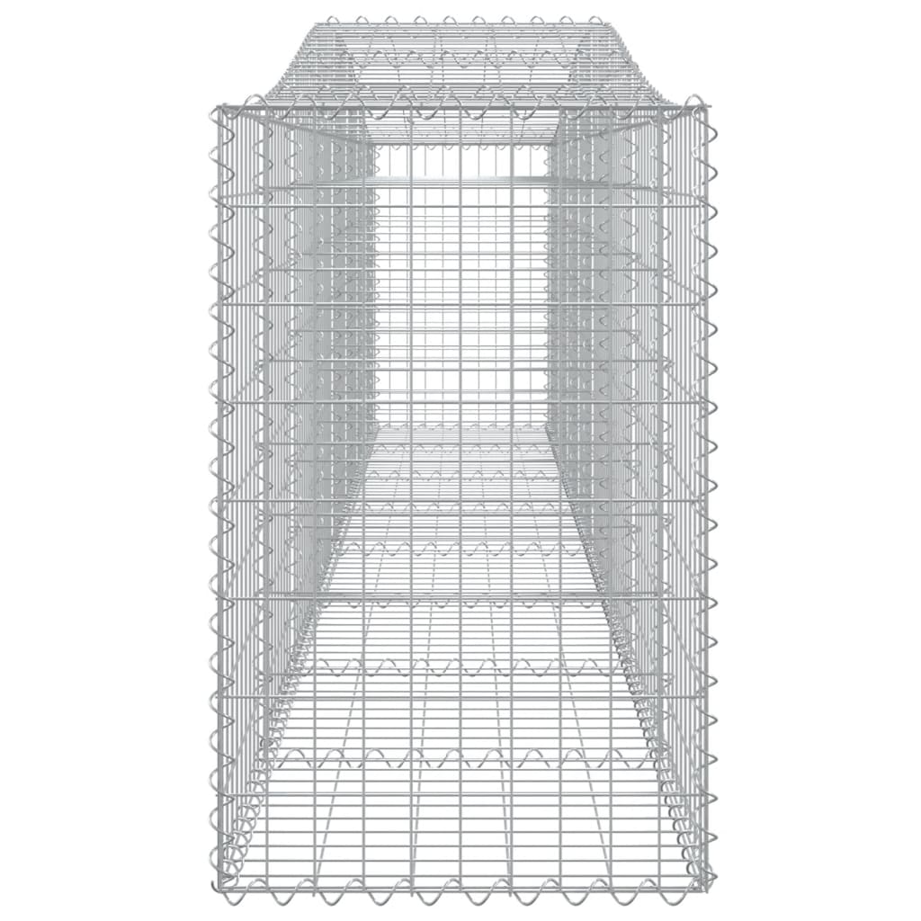Schanskorven 2 St Gewelfd 400X50X80/100 Cmg Ijzer 400 x 50 x 80/100 cm