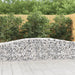 Schanskorven 4 St Gewelfd 400X50X80/100 Cm Gegalvaniseerd Ijzer 400 x 50 x 80/100 cm