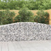 Schanskorven 10 St Gewelfd 400X50X80/100 Cm Ijzer 400 x 50 x 80/100 cm