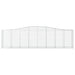 Schanskorven 3 St Gewelfd 400X50X100/120 Cm Ijzer 400 x 50 x 100/120 cm