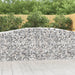 Schanskorven 6 St Gewelfd 400X50X100/120 Cm Ijzer 400 x 50 x 100/120 cm