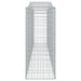 Schanskorven 4 St Gewelfd 400X50X120/140 Cm Ijzer 400 x 50 x 120/140 cm