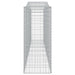Schanskorven 6 St Gewelfd 400X50X120/140 Cm Ijzer 400 x 50 x 120/140 cm