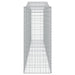 Schanskorven 8 St Gewelfd 400X50X120/140 Cm Ijzer 400 x 50 x 120/140 cm