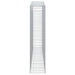 Schanskorven 2 St Gewelfd 400X50X220/240 Cm Ijzer 400 x 50 x 220/240 cm