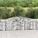 Schanskorven 6 St Gewelfd 400X30X100/120 Cm Ijzer 400 x 30 x 100/120 cm