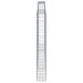 Schanskorven 2 St Gewelfd 400X30X220/240 Cm Ijzer 400 x 30 x 220/240 cm