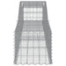 Schanskorven 5 St Gewelfd 400X50X40/60 Cm Ijzer 400 x 50 x 40/60 cm
