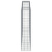 Schanskorven 2 St Gewelfd 400X50X200/220 Cm Ijzer 400 x 50 x 200/220 cm