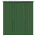 Tuinschuur 192x191x223 cm gegalvaniseerd staal groen