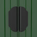 Tuinschuur 192x274x223 cm gegalvaniseerd staal groen