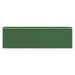 Tuinschuur 192x606x223 cm gegalvaniseerd staal groen