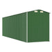 Tuinschuur 192x606x223 cm gegalvaniseerd staal groen