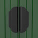 Tuinschuur 192x606x223 cm gegalvaniseerd staal groen