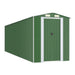 Tuinschuur 192x689x223 cm gegalvaniseerd staal groen