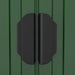 Tuinschuur 192x689x223 cm gegalvaniseerd staal groen