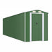 Tuinschuur 192x772x223 cm gegalvaniseerd staal groen