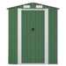 Tuinschuur 192x938x223 cm gegalvaniseerd staal groen