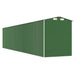 Tuinschuur 192x938x223 cm gegalvaniseerd staal groen