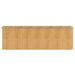 Tuinschuur 192x606x223 cm gegalvaniseerd staal lichtbruin