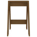 Krukken 2 st 40x40x60 cm massief grenenhout honingbruin