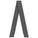 Krukken 2 st 40x40x75 cm massief grenenhout grijs