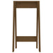 Krukken 2 st 40x40x75 cm massief grenenhout honingbruin