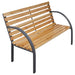 Tuinbank 112 cm massief vurenhout