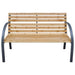 Tuinbank 112 cm massief vurenhout