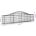 Schanskorf Gewelfd 200X30X40/60 Cm Gegalvaniseerd Ijzer 1 200 x 30 x 40/60 cm