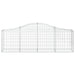 Schanskorf Gewelfd 200X30X60/80 Cm Gegalvaniseerd Ijzer 1 200 x 30 x 60/80 cm