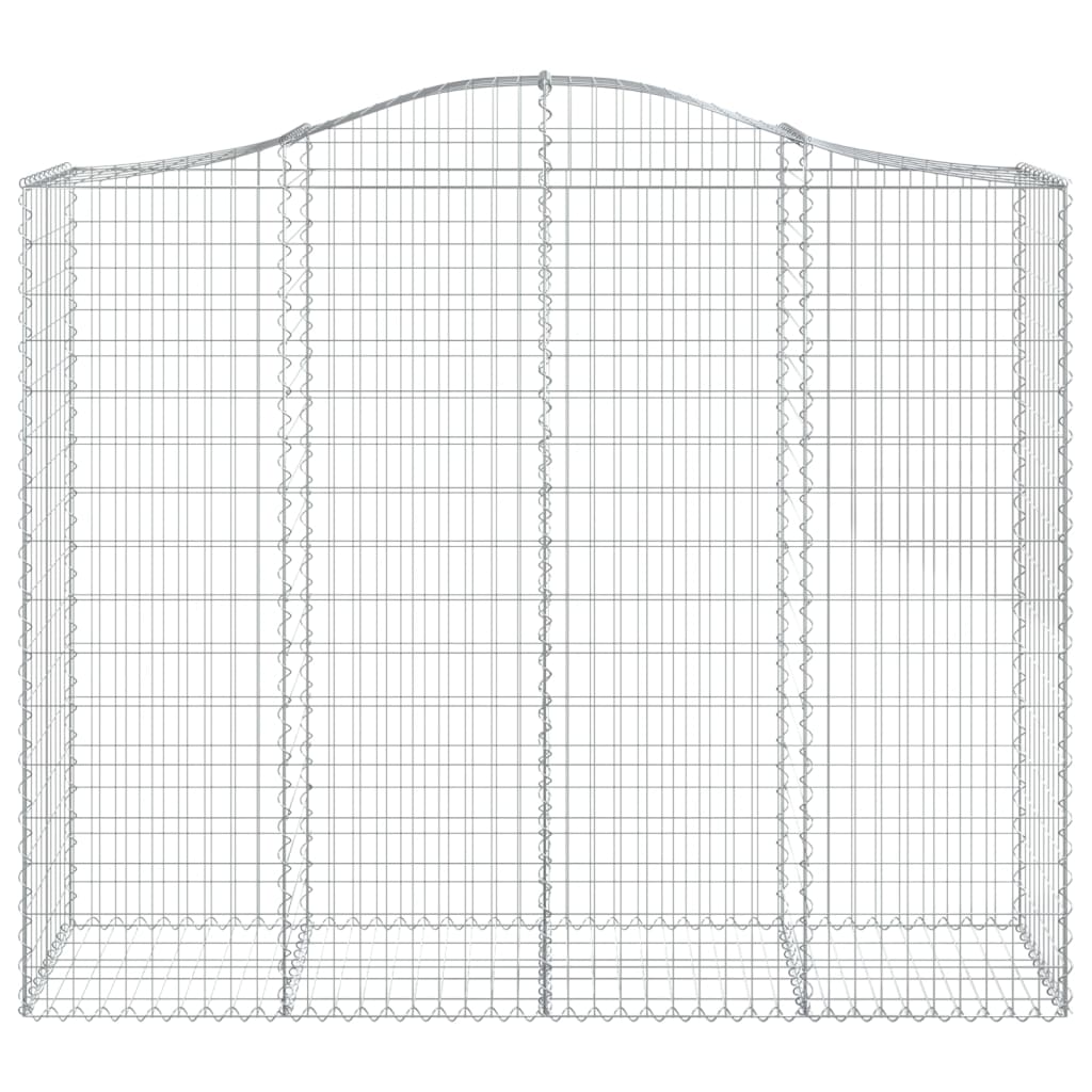 Schanskorf Gewelfd 200X50X160/180 Cm Gegalvaniseerd Ijzer 200 x 50 x 160/180 cm