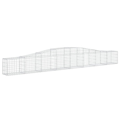 Schanskorf Gewelfd 400X30X40/60 Cm Gegalvaniseerd Ijzer 1 400 x 30 x 40/60 cm