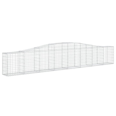 Schanskorf Gewelfd 400X30X60/80 Cm Gegalvaniseerd Ijzer 1 400 x 30 x 60/80 cm