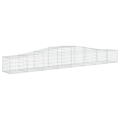 Schanskorf Gewelfd 400X50X40/60 Cm Gegalvaniseerd Ijzer 1 400 x 50 x 40/60 cm