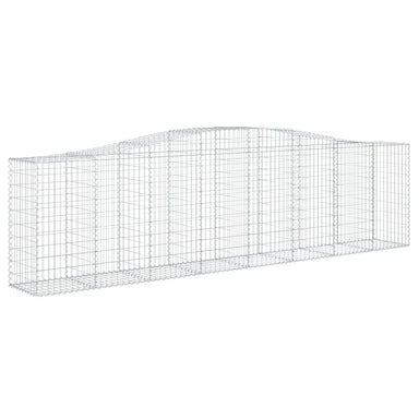 Schanskorf Gewelfd 400X50X100/120 Cm Gegalvaniseerd Ijzer 400 x 50 x 100/120 cm