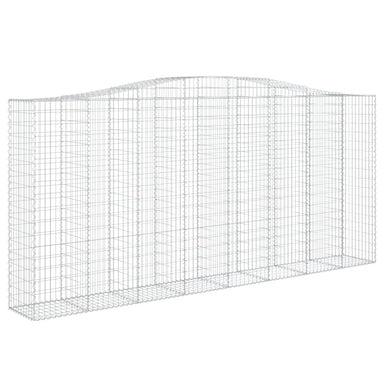 Schanskorf Gewelfd 400X50X180/200 Cm Gegalvaniseerd Ijzer 400 x 50 x 180/200 cm