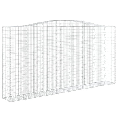 Schanskorf Gewelfd 400X50X200/220 Cm Gegalvaniseerd Ijzer 1 400 x 50 x 200/220 cm
