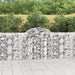 Schanskorf Gewelfd 200X30X100/120 Cm Gegalvaniseerd Ijzer 200 x 30 x 100/120 cm