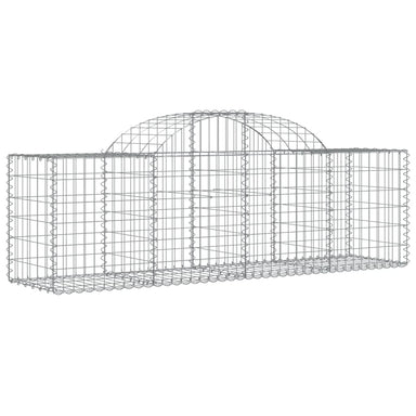 Schanskorf Gewelfd 200X50X60/80 Cm Gegalvaniseerd Ijzer 1 200 x 50 x 60/80 cm
