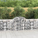 Schanskorf Gewelfd 200X50X80/100 Cm Gegalvaniseerd Ijzer 200 x 50 x 80/100 cm