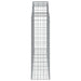 Schanskorf Gewelfd 200X50X140/160 Cm Gegalvaniseerd Ijzer 200 x 50 x 140/160 cm