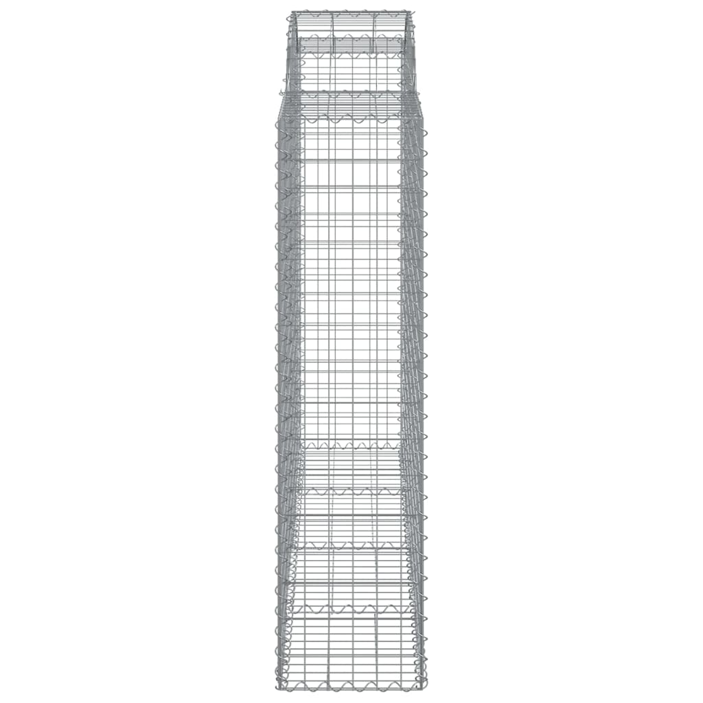 Schanskorf Gewelfd 200X50X160/180 Cm Gegalvaniseerd Ijzer 200 x 50 x 160/180 cm
