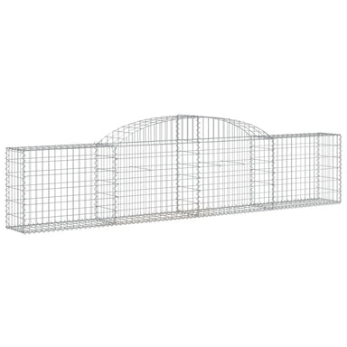 Schanskorf Gewelfd 300X30X60/80 Cm Gegalvaniseerd Ijzer 1 300 x 30 x 60/80 cm